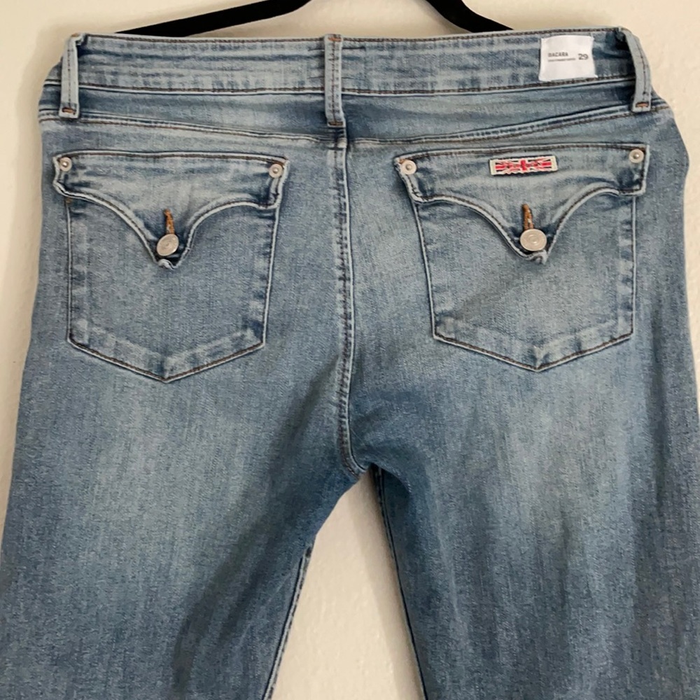 Hudson Crop Straight Jeans